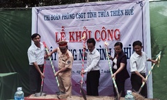 Tấm lòng từ thiện của những đoàn viên mang sắc phục CSGT